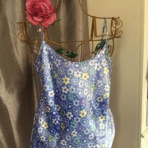 Short silky misses nighty blue APT 9 blue